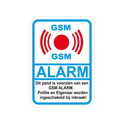 GSM Alarm sticker - 1