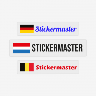 Design your own Bicycle Frame Name Stickers - 1