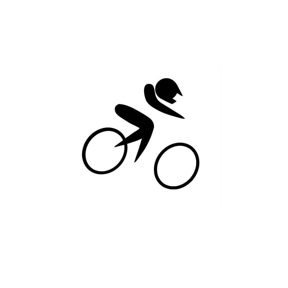 BMX Racer fietssticker - 1