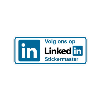 Eigen URL Linkedin Sticker - 1