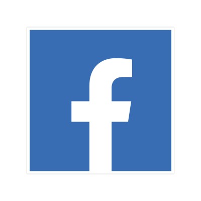 Facebook F vierkant Stickers set - 1 Facebook F vierkant Stickers set - 1