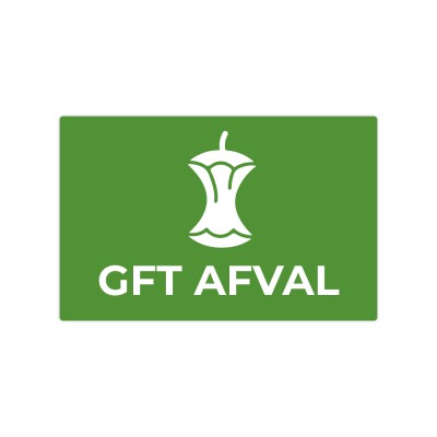 Afval Sticker - GFT - 1