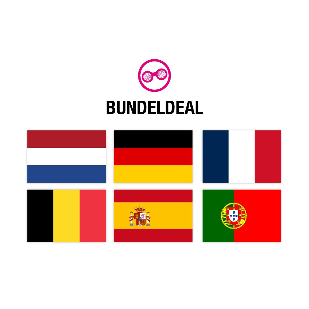Countries Flag Stickers Bundle Deal 1 - 1