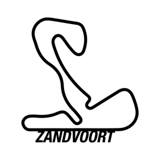 Wanddecoratie | F1 Circuit Zandvoort | Kunststof - 2