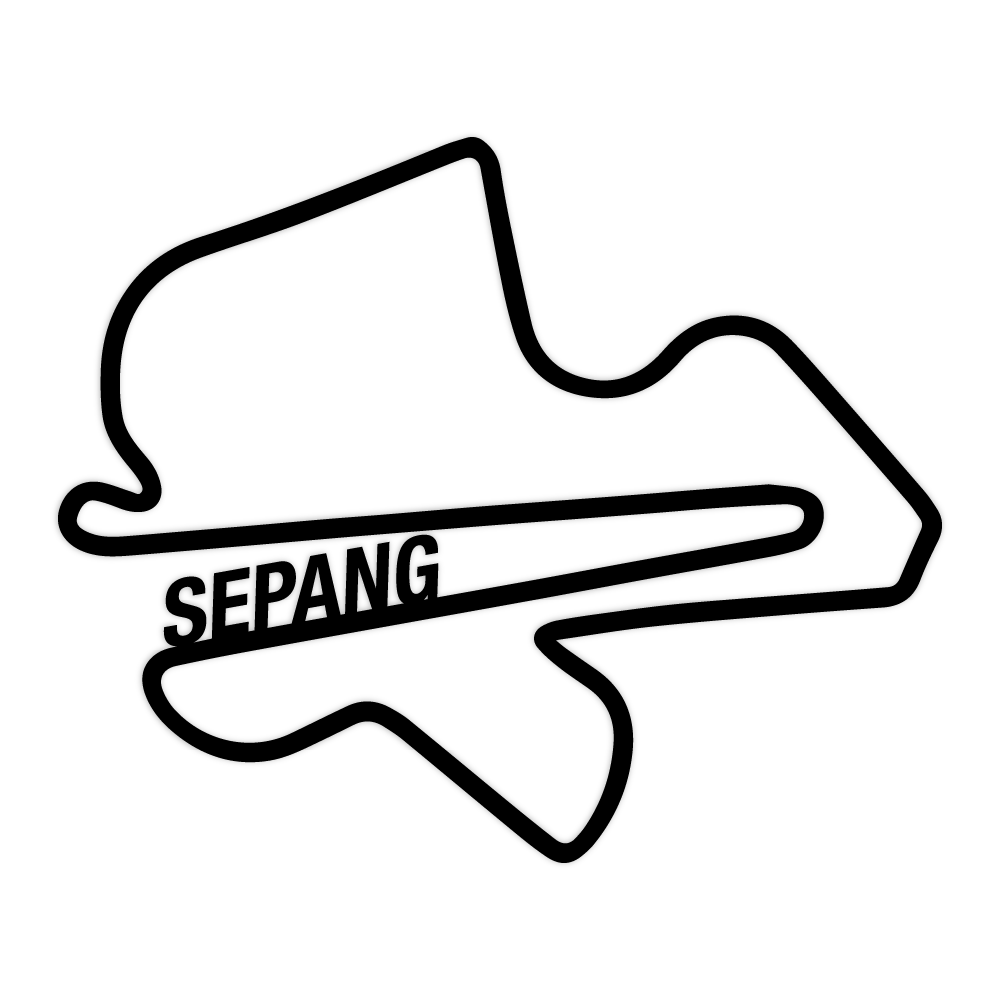 Wanddecoratie | Circuit Sepang | Kunststof - 2