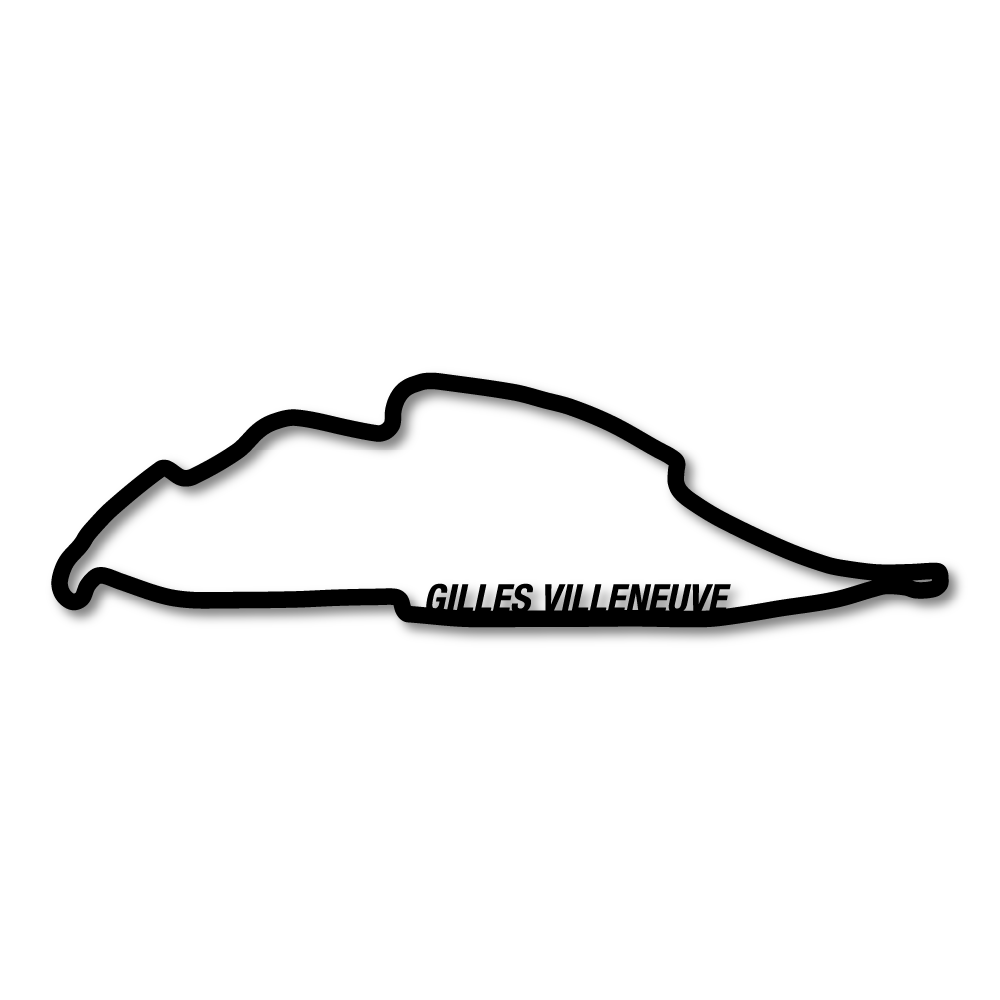 Acryl-Schaltung Gilles Villeneuve Kanada - 1