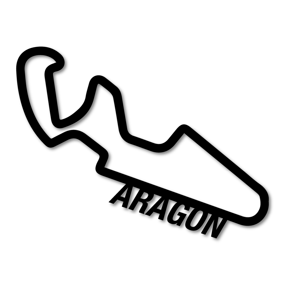 Wanddecoratie | Circuit Aragon | Kunststof - 1