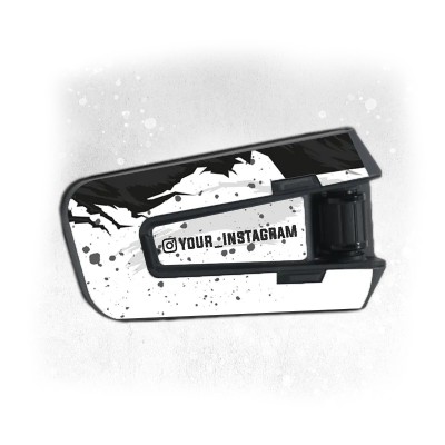 Cardo sticker | Cardo Packtalk Edge | Black & White - 1