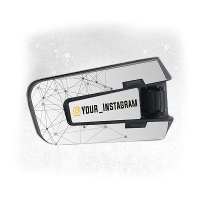 Cardo sticker | Cardo Packtalk Edge | White - 1