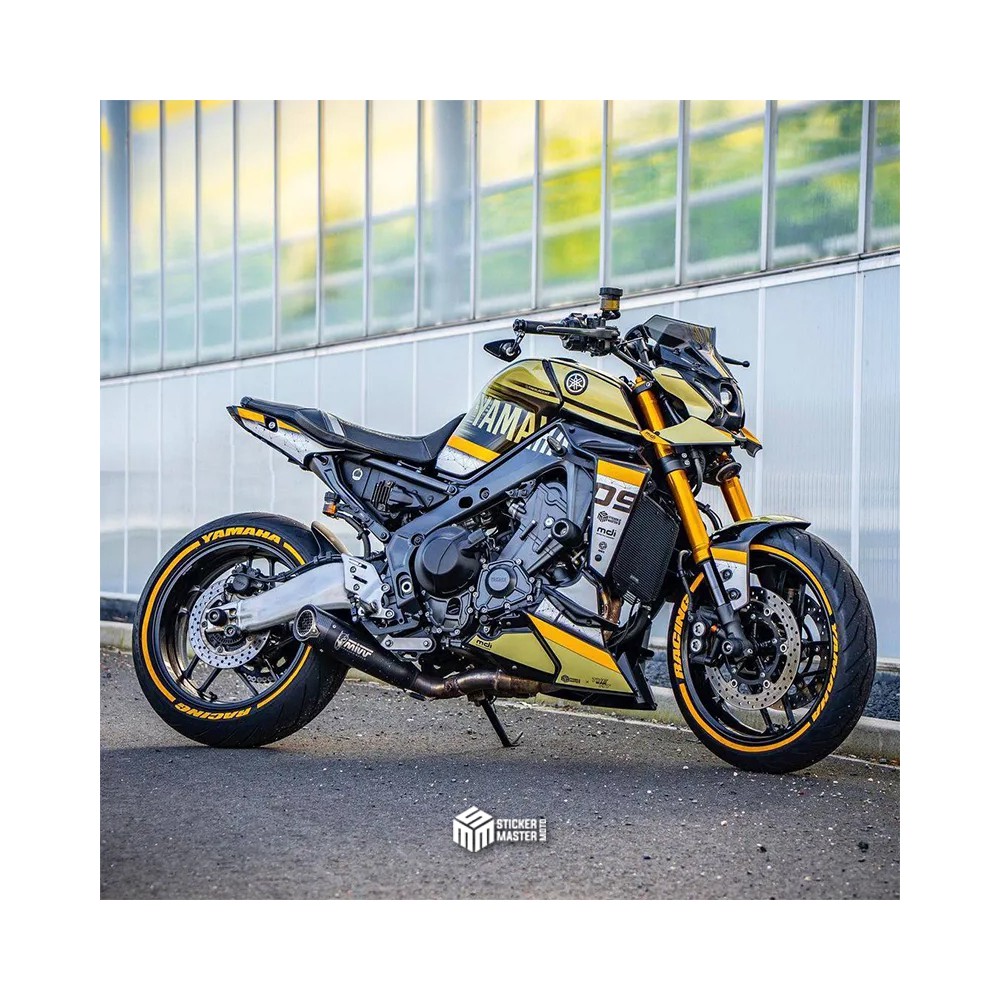 Motor stickers | Yamaha MT09 2021-2023| TheBlackMT - 1