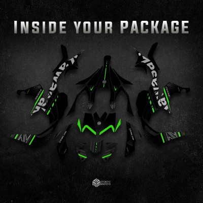 Motor stickers | Kawasaki Z1000 2014-2020| Blonky - 1