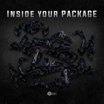 Motor stickers | Kawasaki Z750 2007-2012| Camo - 2