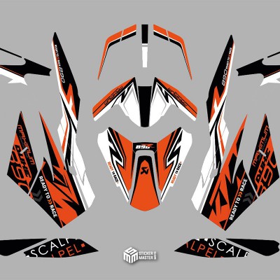 Motor stickers | KTM 790-890 Duke | Swoosh - 1