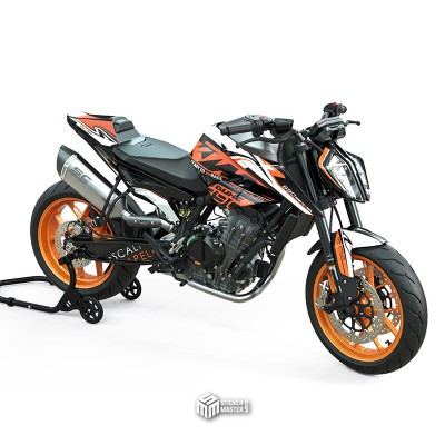 Motor stickers | KTM 790-890 Duke | Swoosh - 5