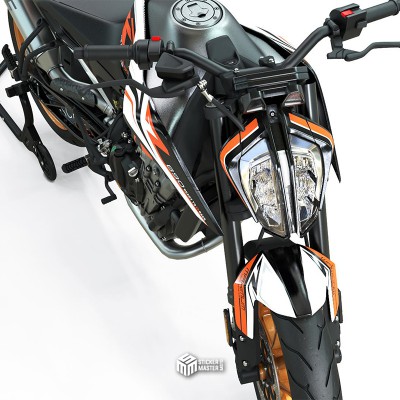 Motor stickers | KTM 790-890 Duke | Swoosh - 6