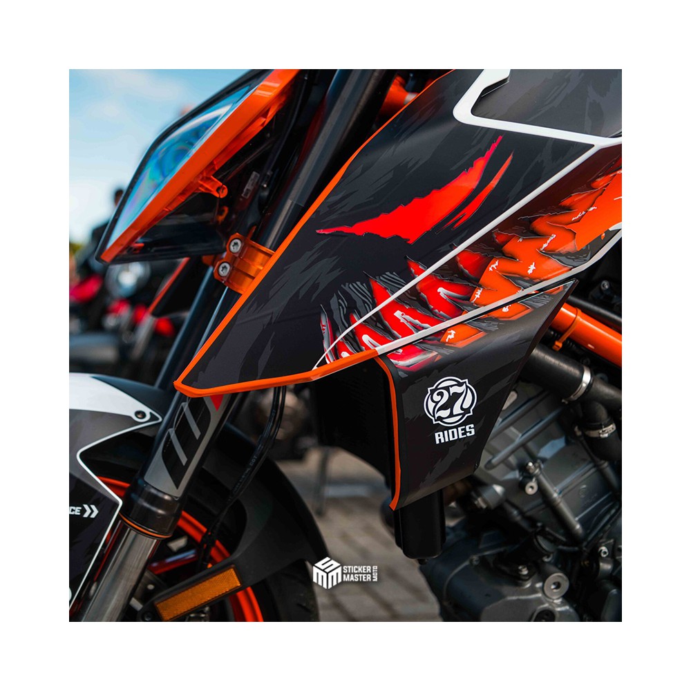 KTM Superduke 1290 2017 – 2019 Anti Venom Graphic Kit - 1