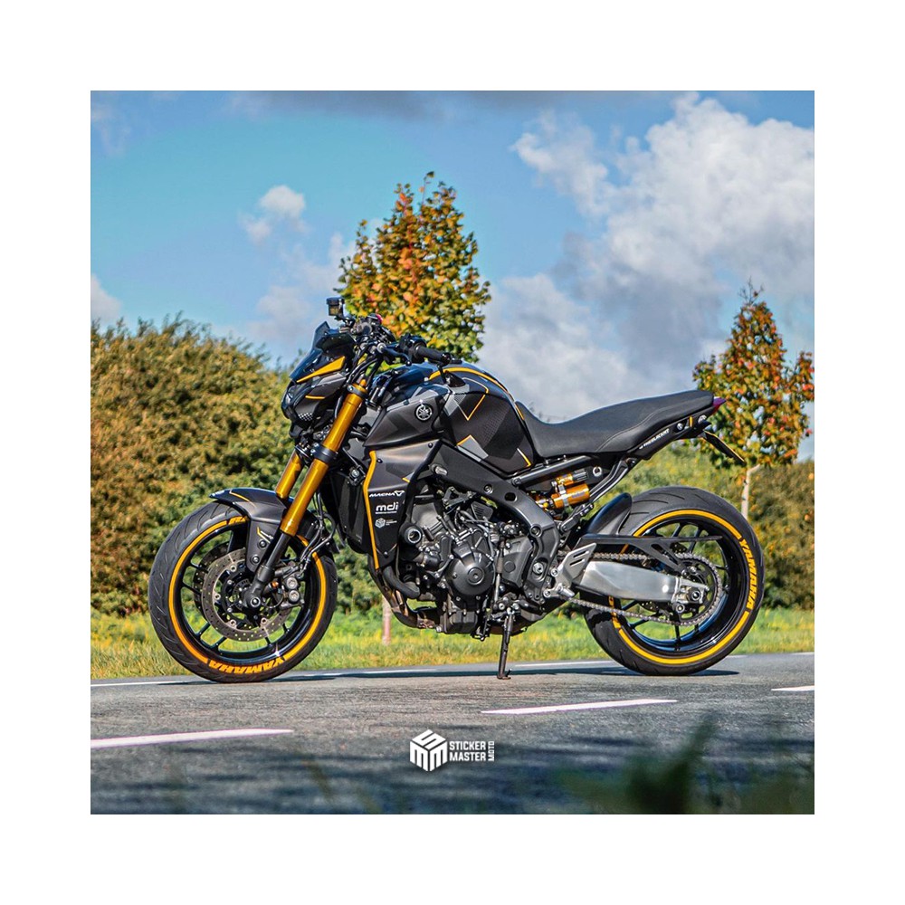 Motor stickers | Yamaha MT09 2021-2023 | TheBlackMT 09 - 1