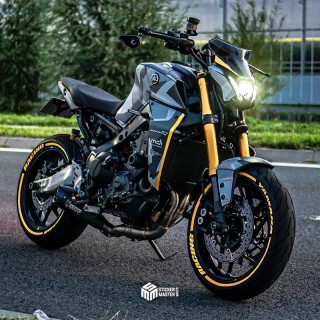 Motor stickers | Yamaha MT09 2021-2023 | TheBlackMT 09 - 3