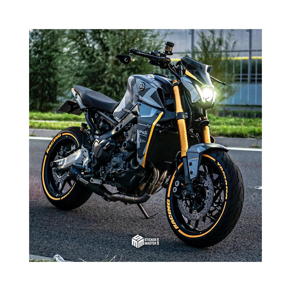 Motor stickers | Yamaha MT09 2021-2023 | TheBlackMT 09 - 3