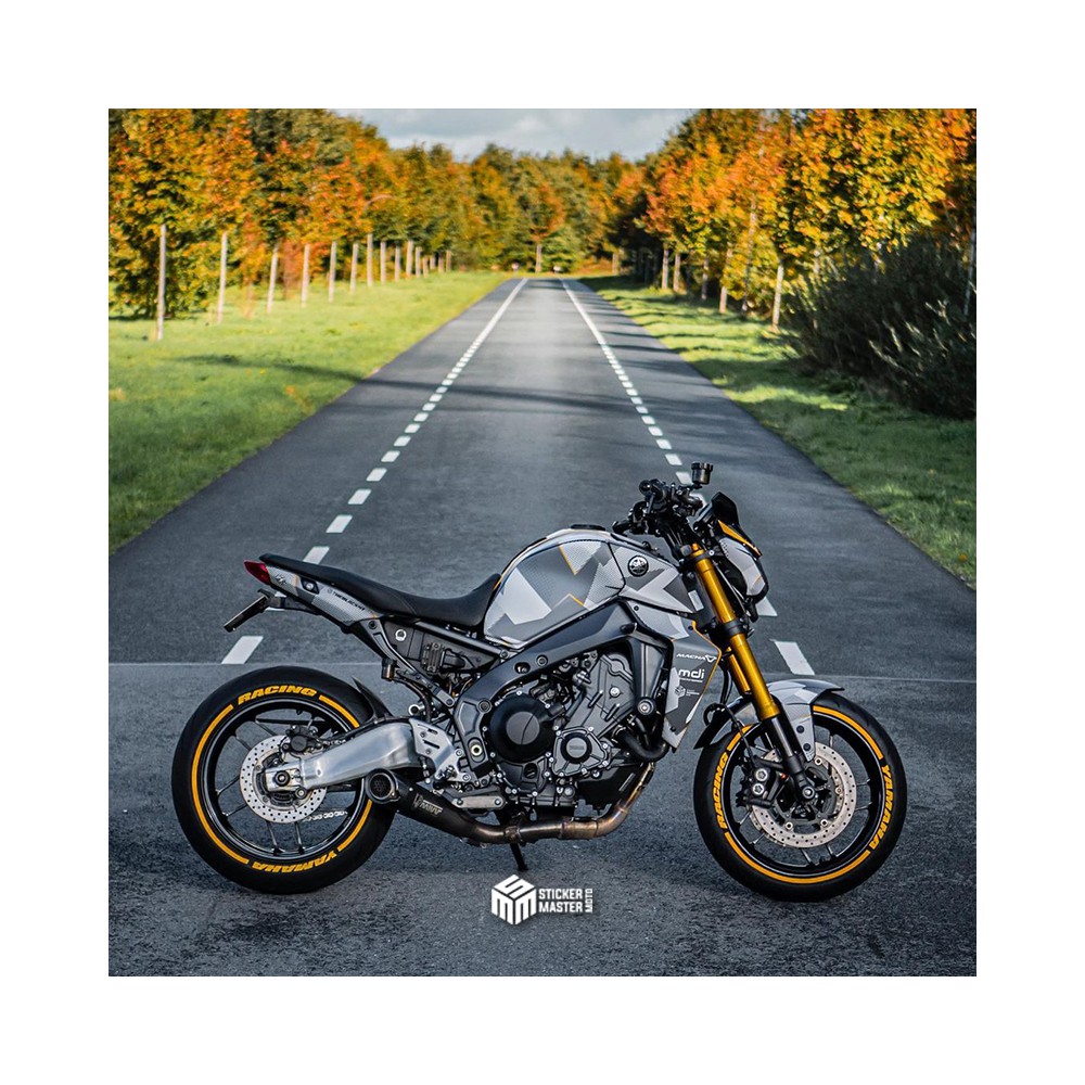 Motor stickers | Yamaha MT09 2021-2023 | TheBlackMT 09 - 4