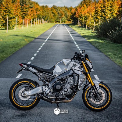 Motor stickers | Yamaha MT09 2021-2023 | TheBlackMT 09 - 4