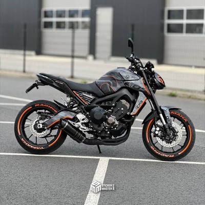 Motor stickers | Yamaha MT09 2017-2020 | Camo - 1