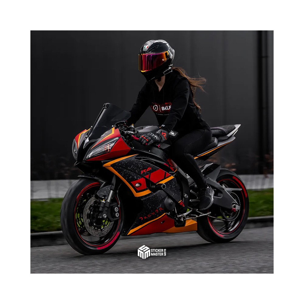 Motor stickers | Yamaha R6 2008-2015 | Phoenix - 1