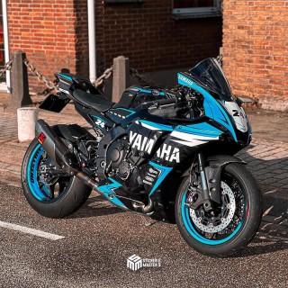 Motor stickers | Yamaha R1 2021-2023 | racing blauw - 1