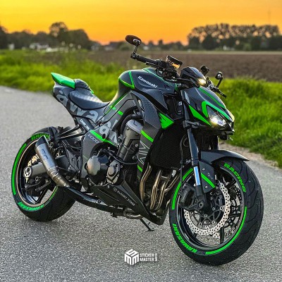 Motor stickers | Kawasaki Z1000 2014-2020| Blonky - 4