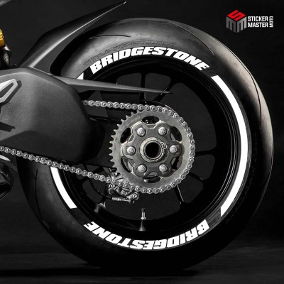 Bandenletters | Bridgestone | Tekst+striping - 1