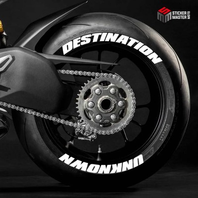 Bandenletters | Destination Unknown | Tekst - 1