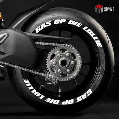 Bandenletters | Gas op die lollie | Tekst - 1