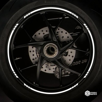 Motor stickers | Motor velgen stickers | vier delig - 6