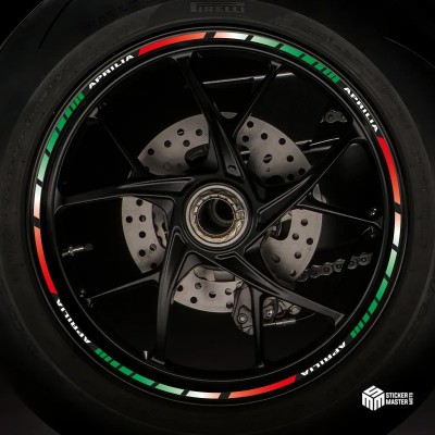 Motor stickers | Motor velgen stickers | Aprilia - 2