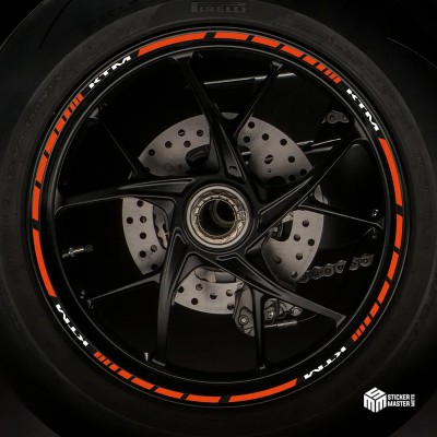 Motor stickers | Motor velgen stickers | KTM - 3