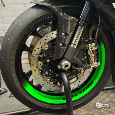 Motor stickers | Yamaha R1 2021-2023 |  Velg wrapping - 2