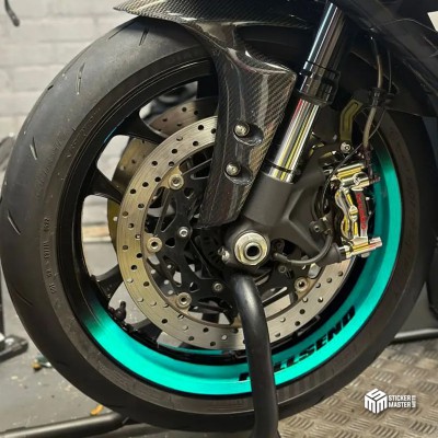 Motor stickers | Yamaha R1 2021-2023 |  Velg wrapping - 4