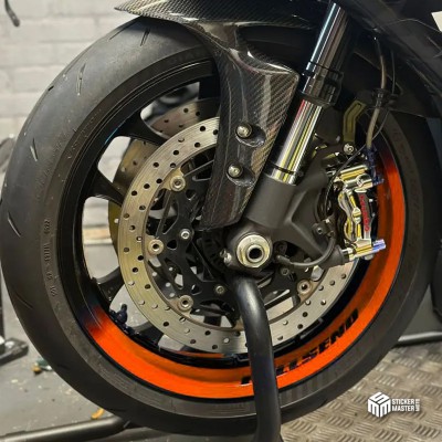Motor stickers | Yamaha R1 2021-2023 |  Velg wrapping - 5