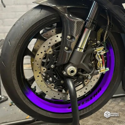 Motor stickers | Yamaha R1 2021-2023 |  Velg wrapping - 6