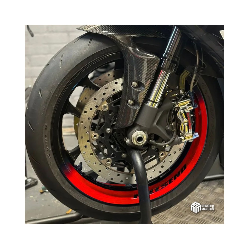 Motor stickers | Yamaha R1 2021-2023 |  Velg wrapping - 7