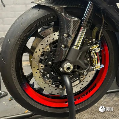 Motor stickers | Yamaha R1 2021-2023 |  Velg wrapping - 7