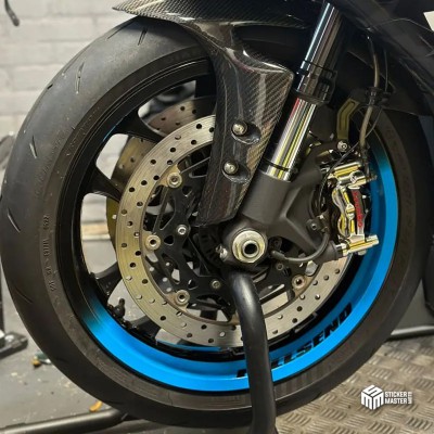 Motor stickers | Yamaha R1 2021-2023 |  Velg wrapping - 9