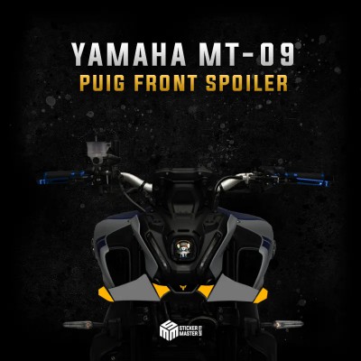 Motor stickers | Yamaha MT09 stickers | Puig downforce spoiler - 1