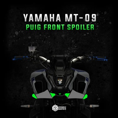 Motor stickers | Yamaha MT09 stickers | Puig downforce spoiler - 3