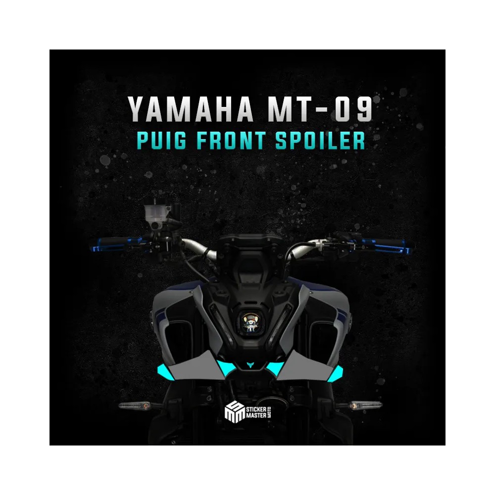 Yamaha MT-09 2021 – 2023 Puig Front Spoiler Sticker - 5