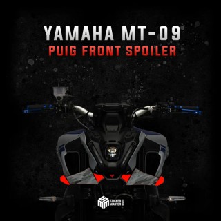 Yamaha MT-09 2021 – 2023 Puig Front Spoiler Sticker - 7