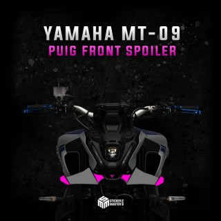 Yamaha MT-09 2021 – 2023 Puig Front Spoiler Sticker - 8