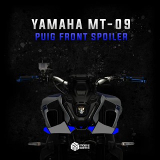 Motor stickers | Yamaha MT09 stickers | Puig downforce spoiler - 9