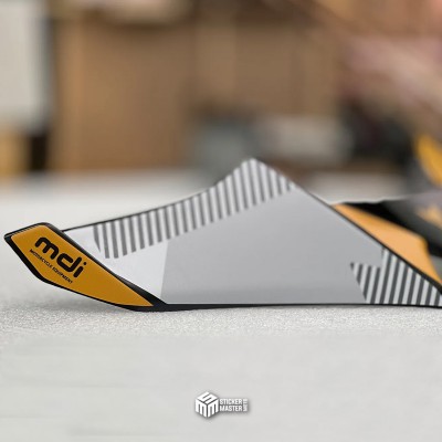 Motor stickers | Yamaha stickers |  MT09 Downforce spoiler voorkant - 2