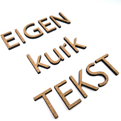 Bedenk en ontwerp je eigen kurken tekst - 2 Bedenk en ontwerp je eigen kurken tekst - 2